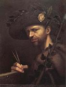 Giovanni Paolo Lomazzo Self-Portrait as Abbot of the Accademiglia Sweden oil painting artist